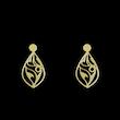 گوشواره طلا مدل اشک کد GA10710