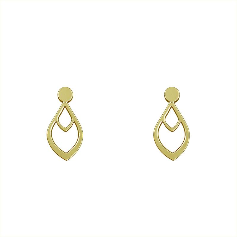 گوشواره طلا مدل اشک کد GA10725