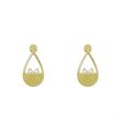 گوشواره طلا مدل اشک کد GA10734