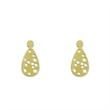 گوشواره طلا مدل اشک کد GA10741