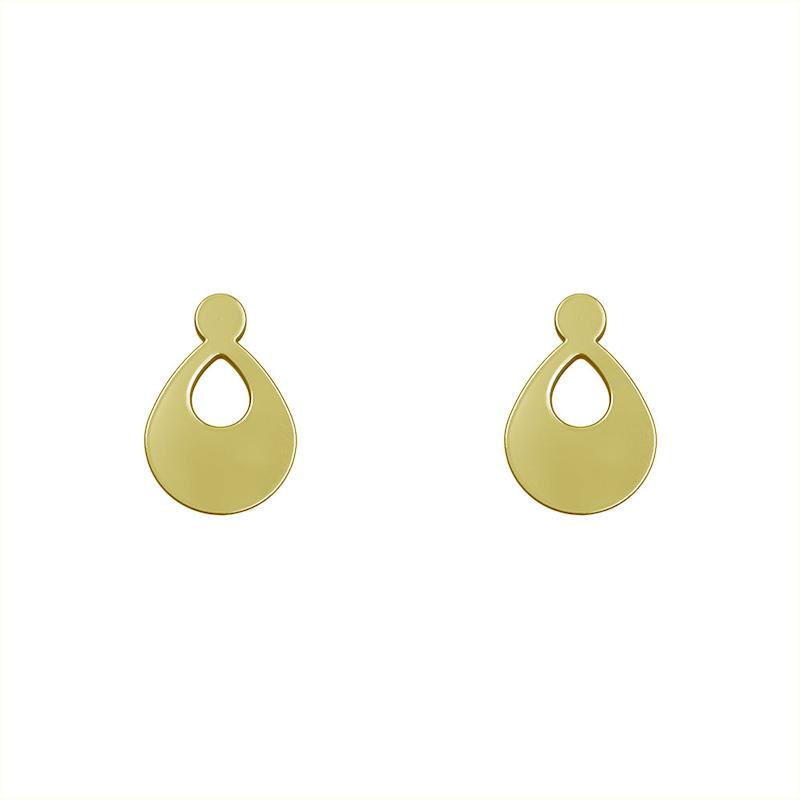 گوشواره طلا مدل اشک کد GA10743