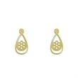 گوشواره طلا مدل اشک کد GA10768