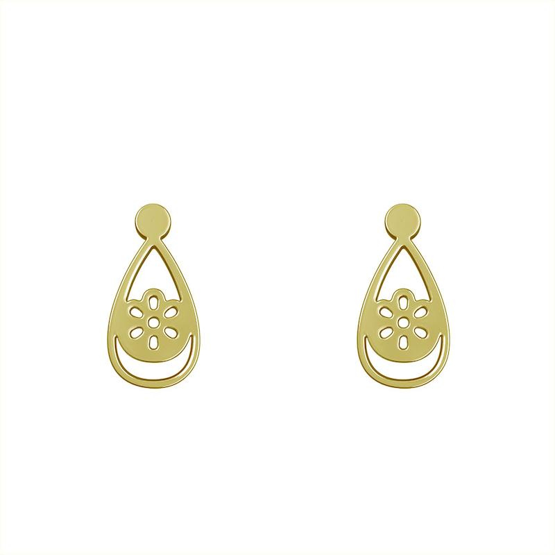 گوشواره طلا مدل اشک کد GA10768