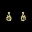گوشواره طلا مدل اشک کد GA10789