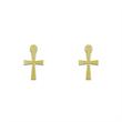 گوشواره طلا مدل صلیب کد GA10799