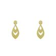 گوشواره طلا مدل اشک کد GA10813