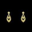 گوشواره طلا مدل اشک کد GA10813