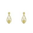 گوشواره طلا مدل اشک کد GA10819