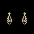 گوشواره طلا مدل اشک کد GA10820