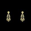 گوشواره طلا مدل هندسی کد GA10822