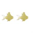 گوشواره طلا مدل ماهی کد GA10867