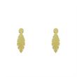 گوشواره طلا مدل برگ کد GA10898