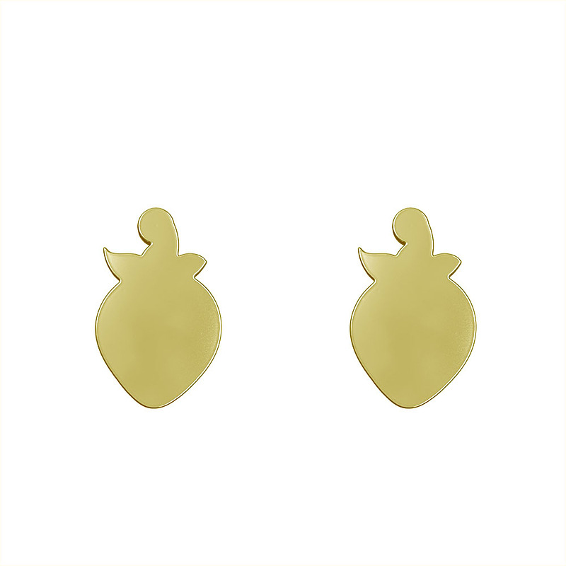 گوشواره طلا مدل توت فرنگی کد GA10964
