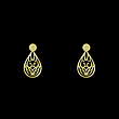 گوشواره طلا مدل اشک کد GA11056