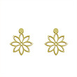 گوشواره طلا مدل گل کد GA11094