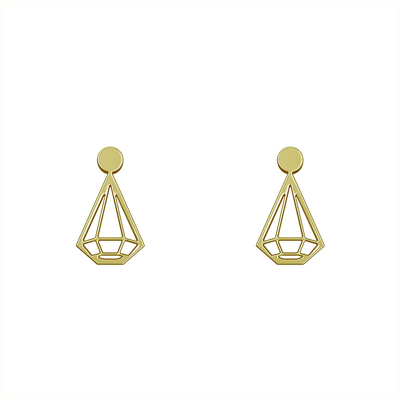 گوشواره طلا مدل الماس کد GA11194