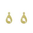 گوشواره طلا مدل قلب کد GA11197