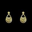گوشواره طلا مدل قلب کد GA11223