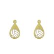 گوشواره طلا مدل قلب کد GA11254
