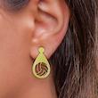 گوشواره طلا مدل قلب کد GA11254