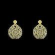گوشواره طلا مدل هندسی کد GA11432