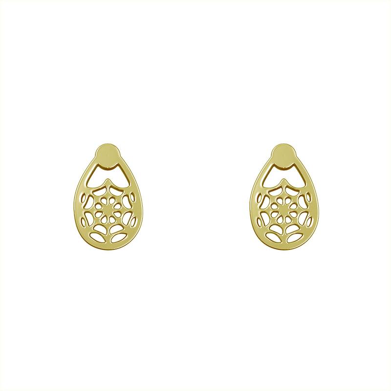 گوشواره طلا مدل هندسی کد GA11496