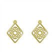 گوشواره طلا مدل گل کد GA11540