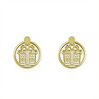 گوشواره طلا مدل هدیه کد GA11550
