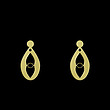 گوشواره طلا مدل اشک کد GA11560