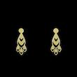 گوشواره طلا مدل هندسی کد GA11575