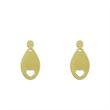 گوشواره طلا مدل قلب کد GA11591