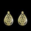گوشواره طلا مدل هندسی کد GA11598