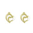 گوشواره طلا مدل قلب کد GA11656