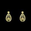 گوشواره طلا مدل عنکبوت کد GA11673