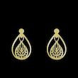 گوشواره طلا مدل هندسی کد GA11714