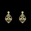 گوشواره طلا مدل هندسی کد GA11745