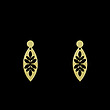 گوشواره طلا مدل گل کد GA11747