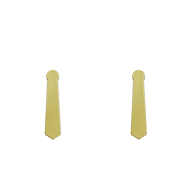 گوشواره طلا مدل کراوات کد GA11822