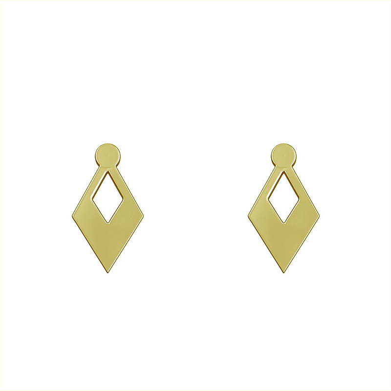 گوشواره طلا مدل لوزی کد GA11940