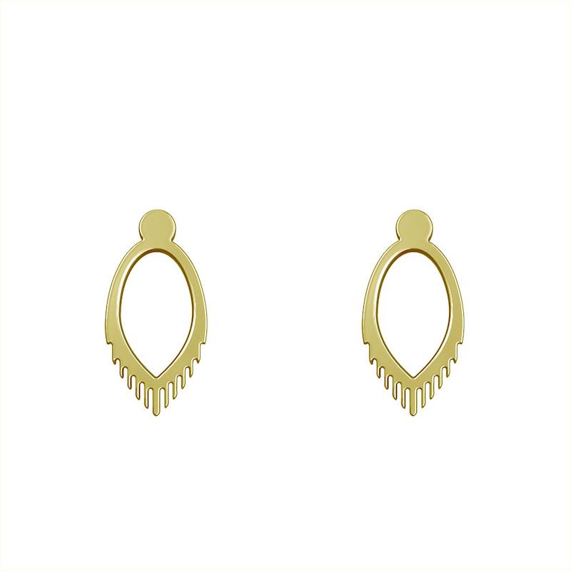 گوشواره طلا مدل اشک کد GA11948
