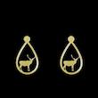 گوشواره طلا مدل گوزن کد GA12235