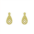 گوشواره طلا مدل گل کد GA12664