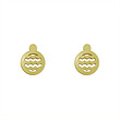 گوشواره طلا مدل دایره کد GA12713