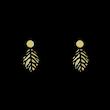 گوشواره طلا مدل برگ کد GA12978