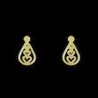 گوشواره طلا مدل قلب کد GA13077