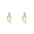 گوشواره طلا مدل برگ کد GA13190
