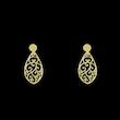 گوشواره طلا مدل هندسی کد GA13254