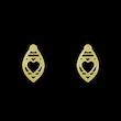 گوشواره طلا مدل قلب کد GA13265
