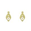 گوشواره طلا مدل گل کد GA13266
