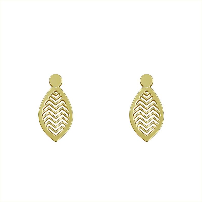 گوشواره طلا مدل هندسی کد GA13280